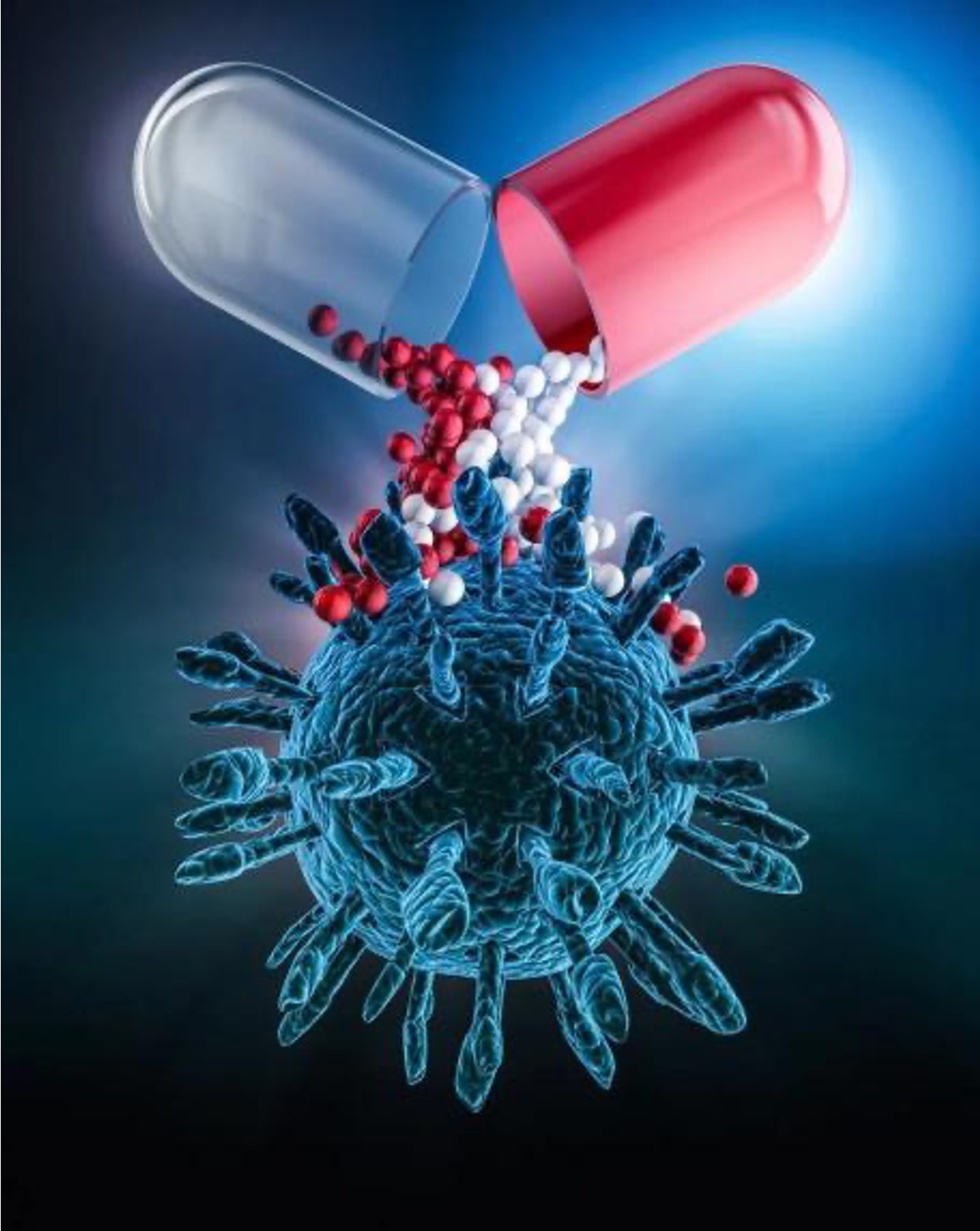 Nanometer scale molecular structure representation